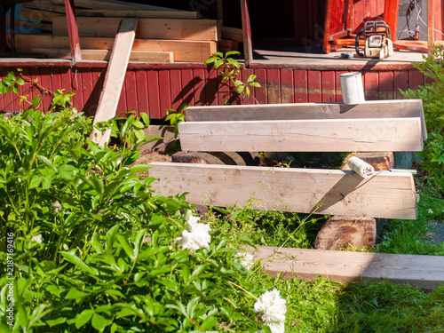 making new veranda