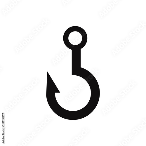 Fishing Hook Outdoor Angling Equipment Icon