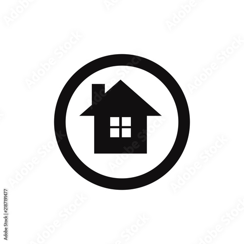 Home Property Circle Real Estate Icon