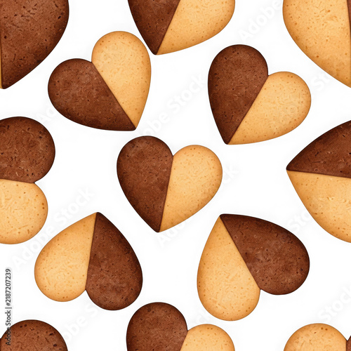 Scattered whole almonds on clean white background