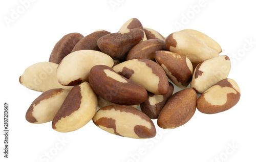 Cuadro en lienzo Brazil nuts isolated on transparent png