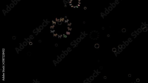 circle, ring, shape, loop, round, geometry, symbol, design, element, object, emoji, animation, motion graphics, black background, isolated, pixel art, retro, 8-bit, game asset, digital art