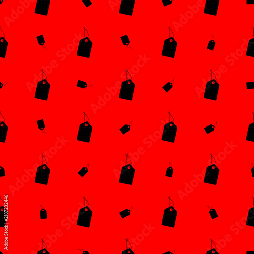 Price Tags Seamless Pattern