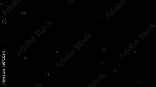 parentheses, brackets, punctuation, text, writing, typography, symbol, character, grammar, object, emoji, animation, motion graphics, black background, isolated, pixel art, retro, 8-bit, game asset, d