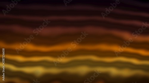 Heat shimmer warm mirage haze with rising refraction waves abstract motion background seamless loop in bright brown tones