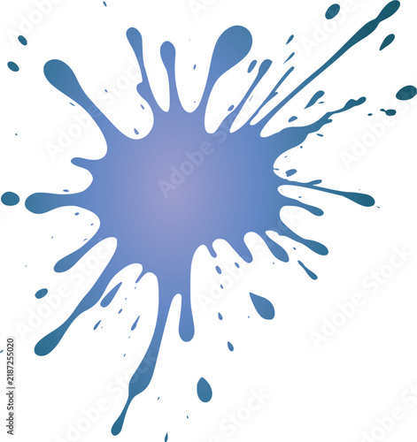 Vibrant vector ink splash featuring colorful fluid shapes, artistic energy, and dynamic movement