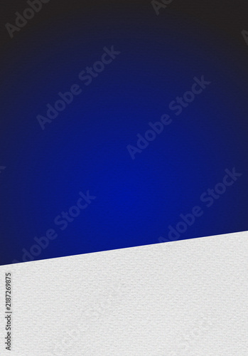 Royal Blue Gradient Abstract Background with White Diagonal Wave