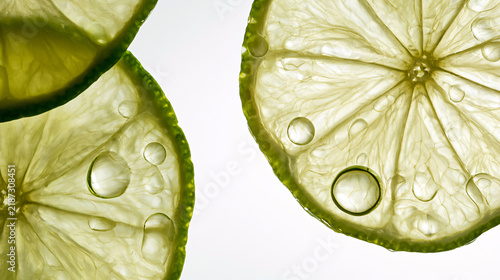 translucent thin macro slices of bergamot, backlit citrus segments glowing, juicy dripping droplets, extreme macro photography