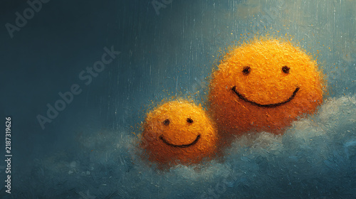 background supporting happy, smiling feelings