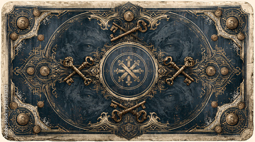 Ancestral Crossroads: Hoodoo Protection Tarot Back