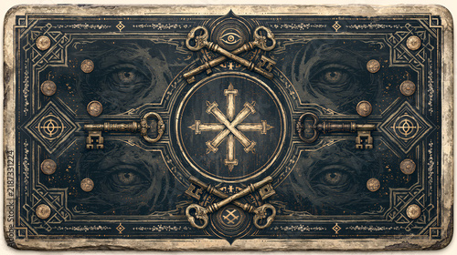 Ancestral Crossroads: Hoodoo Protection Tarot Back