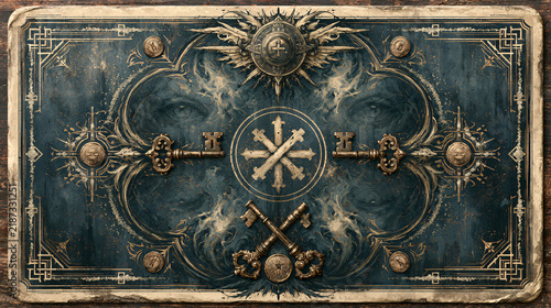 Ancestral Crossroads: Hoodoo Protection Tarot Back