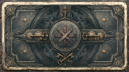 Ancestral Crossroads: Hoodoo Protection Tarot Back