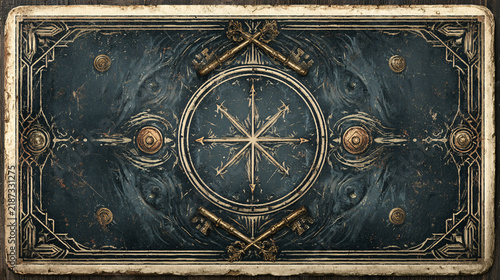 Ancestral Crossroads: Hoodoo Protection Tarot Back