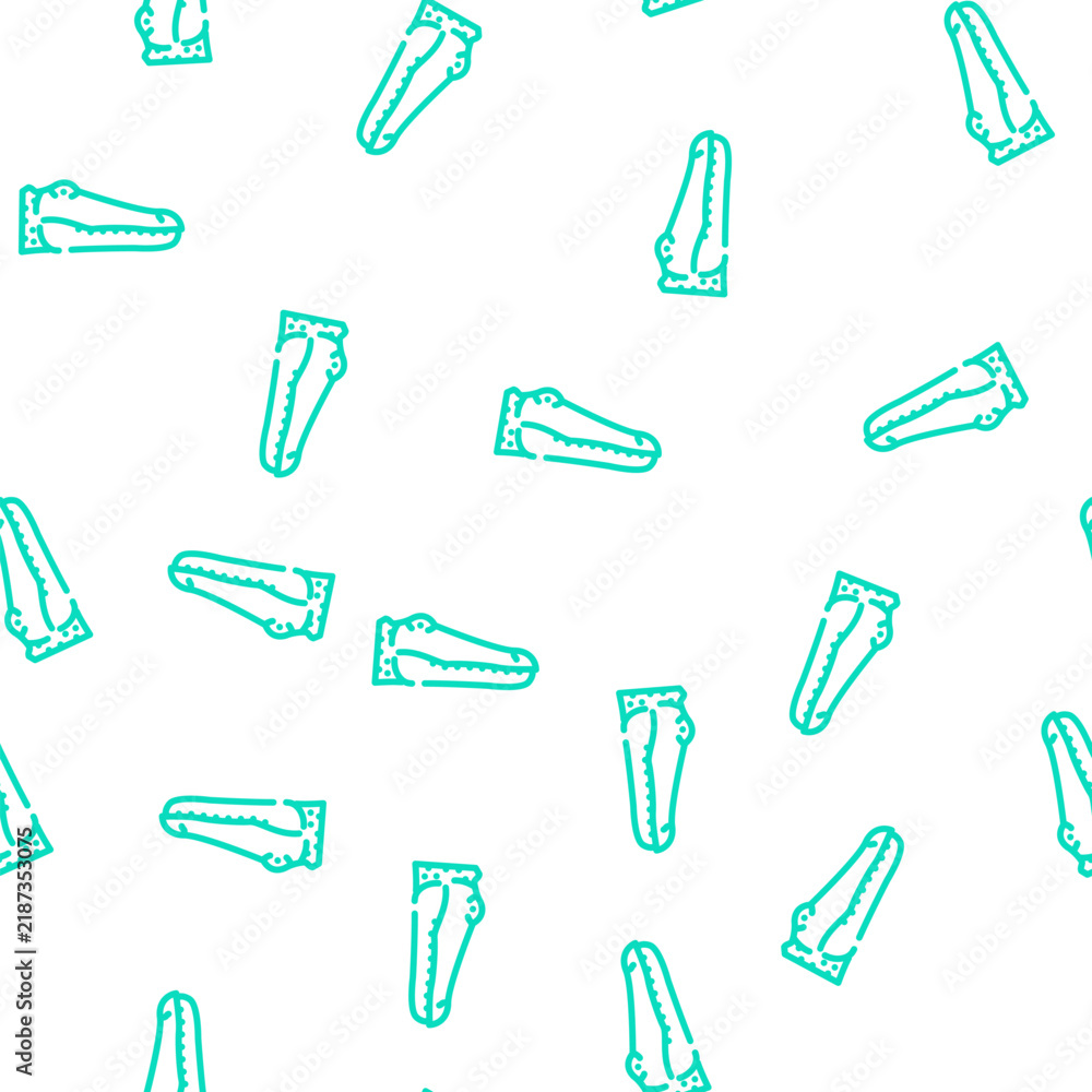 Fototapeta premium alligator reptile animal vector seamless pattern alligator reptile animal sign illustration