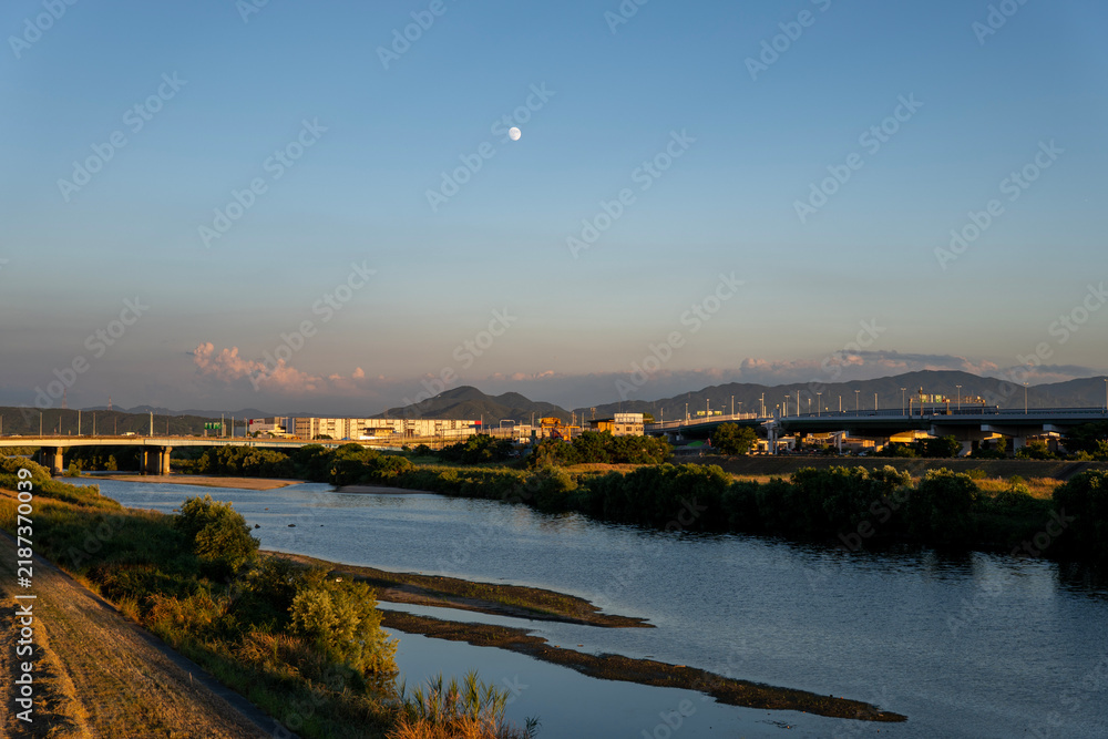 Fototapeta premium 大和川
