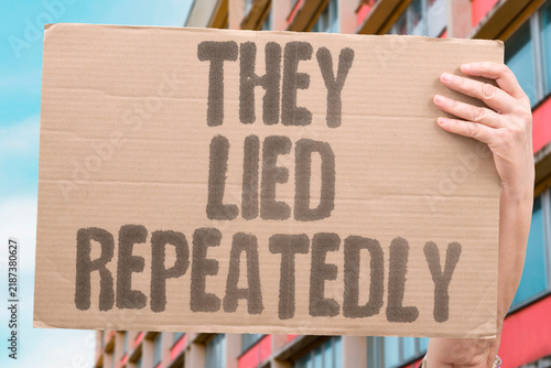 Obraz na plátně "They lied repeatedly" Institutions systematically denied facts about resource extraction, environmental impact, and infrastructure expansion