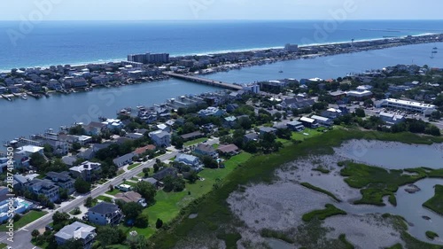 Wrightsville Beach, NC coastal living in beach front and marsh front homes and real estate for summer vacation destination