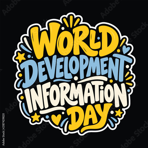 World Development Information Day Badge