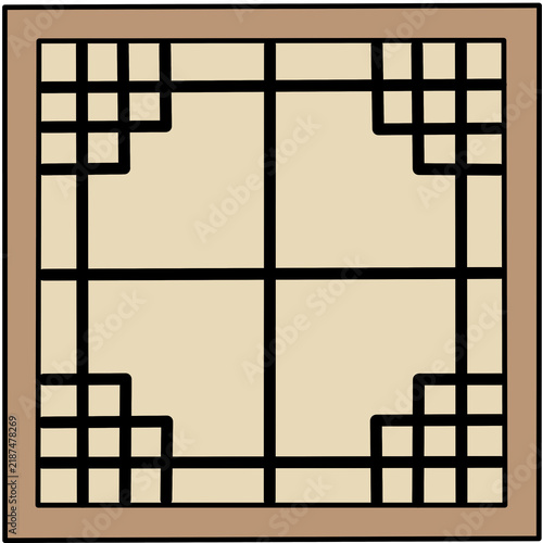 Korean traditional window