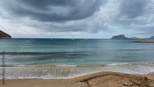 beach and sea, moraira