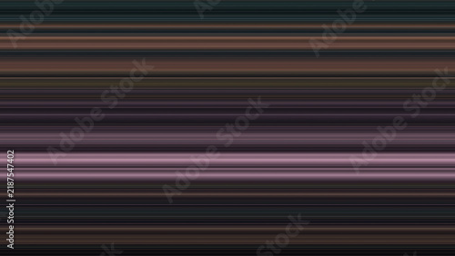 Obraz na płótnie Abstract darkroom output digital art featuring horizontal lines and muted dark t