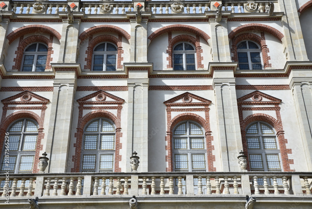 Obraz premium Façade du château de Saint-Germain-en-Laye. France