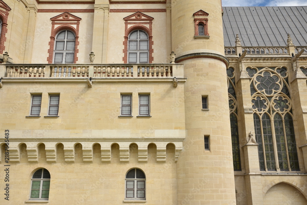 Obraz premium Façade du château de Saint-Germain-en-Laye. France