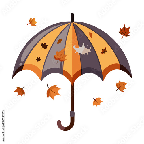 vector illustration of an umbrella