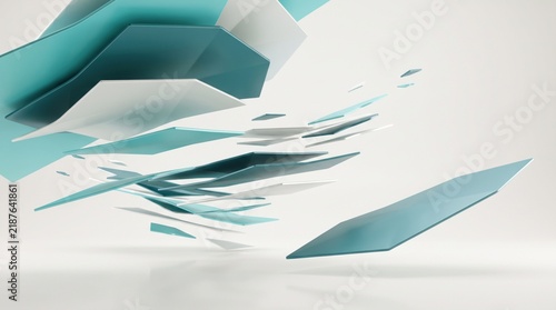 A captivating abstract background featuring flowing shapes and a serene pastel color palette