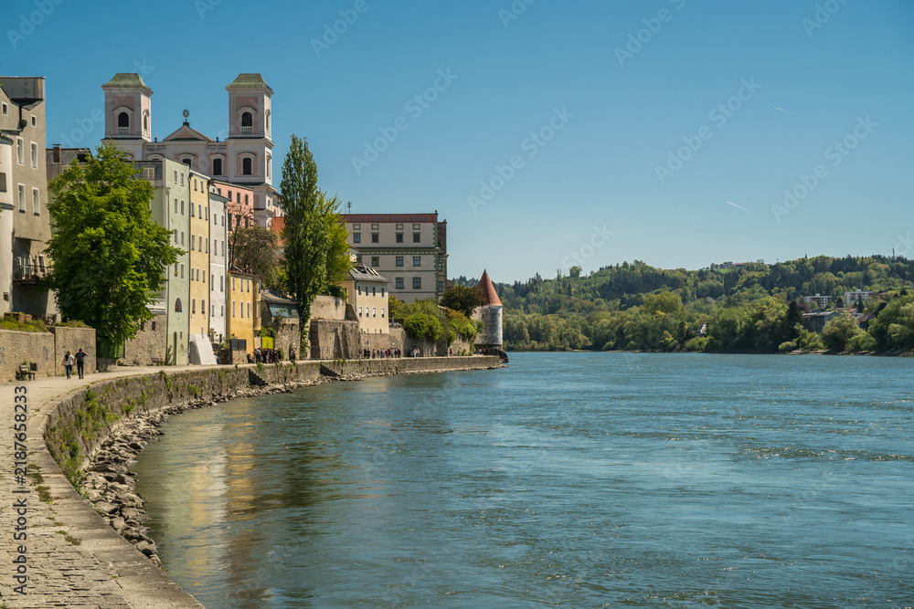 Obraz premium Passau Altstadt am Inn