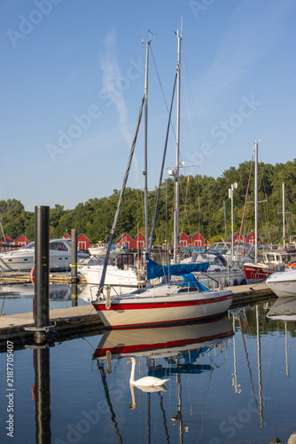 Yachthafen in Boltenhagen