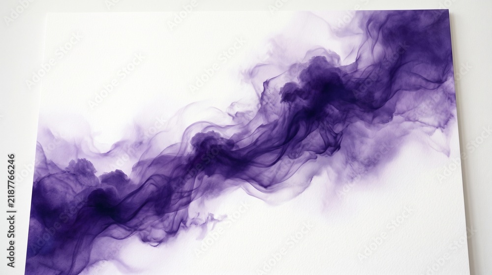 Fototapeta premium Purple smoke abstract background