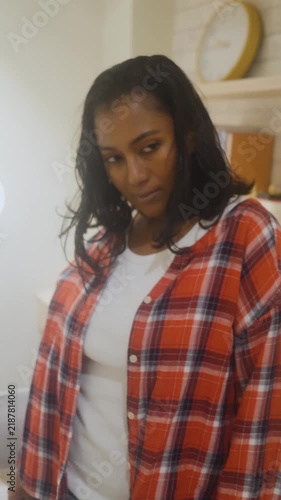 African women flirting with the camera