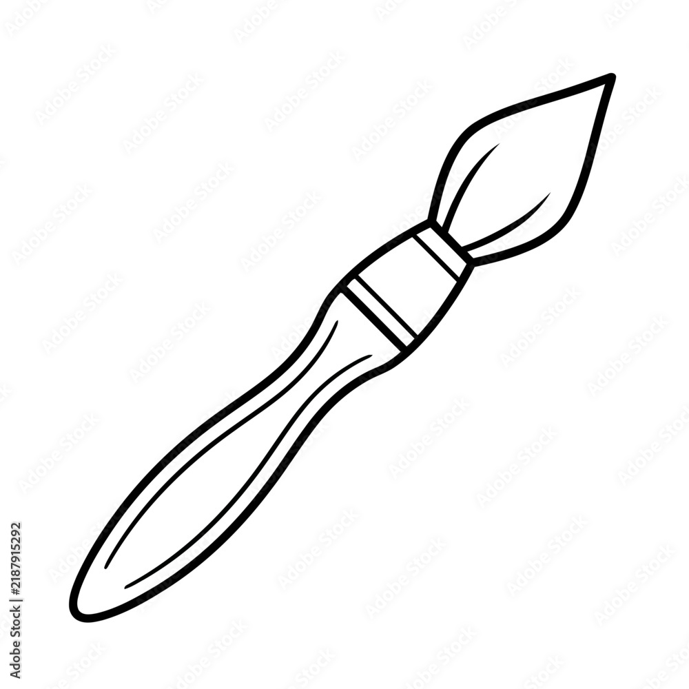 Obraz premium Paintbrush illustration