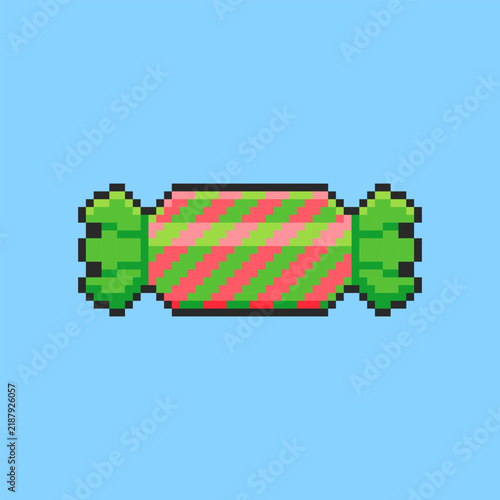 Pixel art Candy game asset design