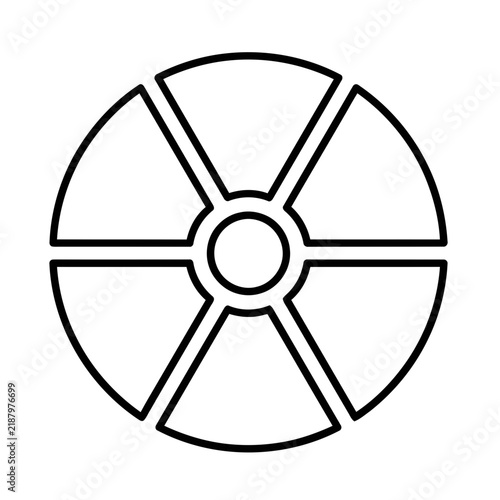 Radiation Symbol Icon