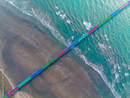 Фотография Aerial View of Cox’s Bazar, Bangladesh