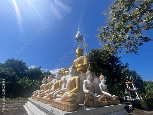 Konstfotografi buddha statue in wat phra kaew