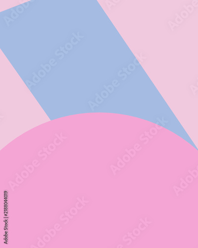 Large pastel arches and a periwinkle diagonal form a soft modern composition on a blush field, offering a dreamy backdrop for beauty, fashion, wellness, and editorial use.