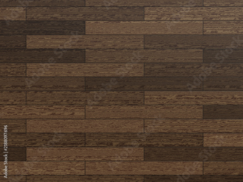 Dark brown wood plank flooring texture background