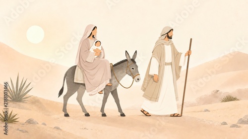 Nominandus_The flight into Egypt