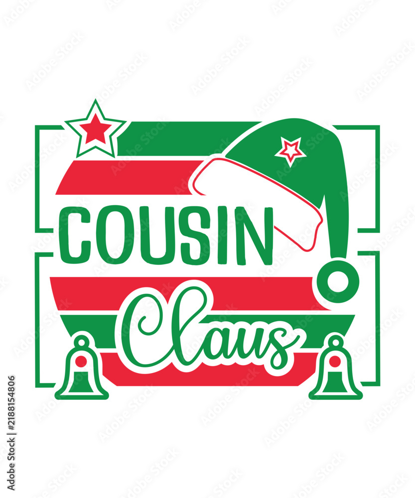 Fototapeta premium Christmas Claus svg