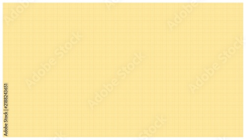 Vintage yellow parchment grid background with fine lines for nostalgic journal stationery.