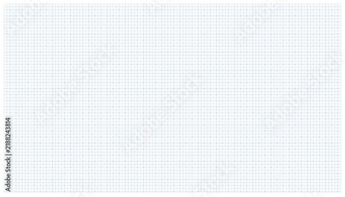 White graph paper texture with fine blue grid lines for creative projects.