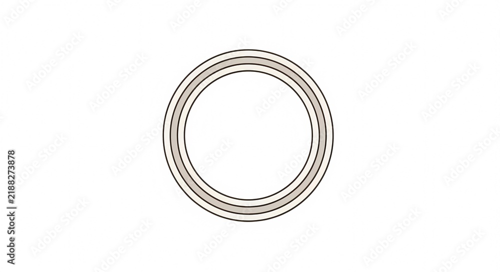 Fototapeta premium Top down view of a stainless steel kitchen whisk isolated on a white background, minimalist cooking utensil for baking and mixing ingredients.