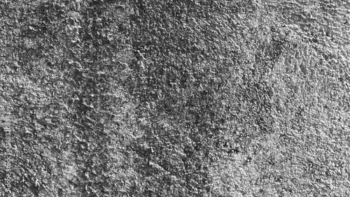 Cuadro en lienzo Rough monochrome concrete wall with dense granular texture, organic patterns and aged surface details, suitable for dark backgrounds, grunge artwork and industrial design