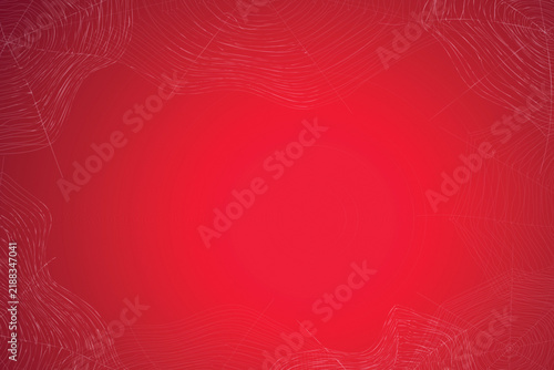 Red Spider Web Halloween Texture Background