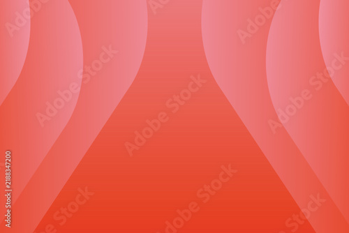Abstract Pink and Red Gradient Wavy Background