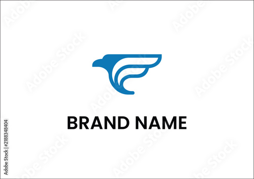 Modern Eagle Logo